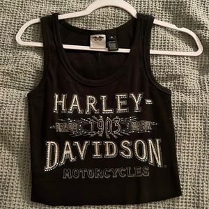 Harley Davidson Crop top